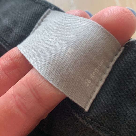 Everlane Slim Jeans Black Wash 26" Size 26 - Picture 10 of 11